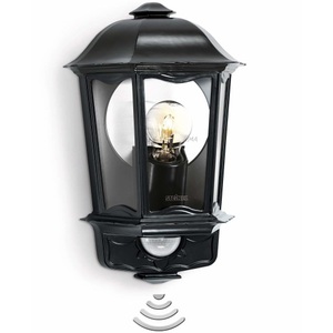 Steinel, STEINEL L 190 Sensor-Außenwandlampe schwarz, Steinel Sensorlampe L 190 Aussenwandlampe