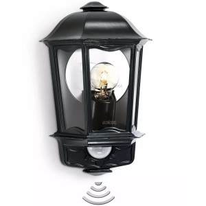 Steinel, STEINEL L 190 Sensor-Außenwandlampe schwarz, Steinel Sensorlampe L 190 Aussenwandlampe