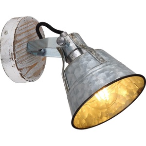 mutoni light, Strahler Günther I Holz weiss 1xE27, Strahler Günther I Holz weiss 1xE27