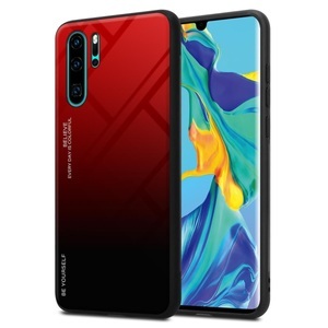 Cadorabo, Hülle für Huawei P30 PRO Zweifarbig, Cadorabo - Hülle für Huawei P30 PRO Zweifarbig, Rot