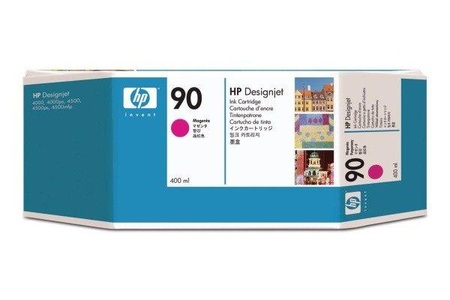 Hp, Original Tintenpatrone magenta HP No. 90, C5063A, Hewlett Packard Tintenpatrone, rot, No.90, C5063A, (400 ml)