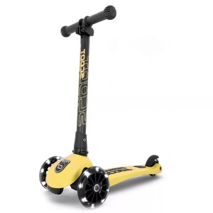 Scoot and Ride, Scoot and Ride Highwaykick 3 LED Scooter gelb, Scoot and Ride Highwaykick 3 LED Scooter gelb