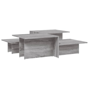 vidaXL, vidaXL Couchtische 2 Stk. Grau Sonoma Holzwerkstoff