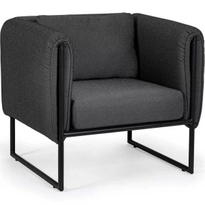 mutoni lifestyle, Gartensessel Pixel anthrazit, Gartensessel Pixel anthrazit