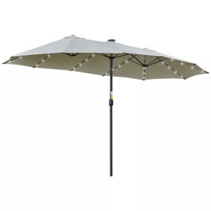 Outsunny, Outsunny - Sonnenschirm, One Size