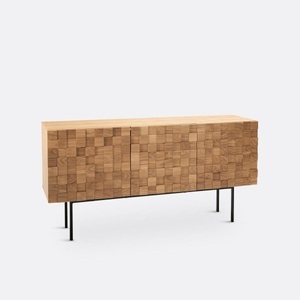 LA REDOUTE INTERIEURS, Sideboard Madria Mit 3 Türen Unisex Braun ONE SIZE, La Redoute Intérieurs - Sideboard Madria mit 3 Türen, One Size, Braun