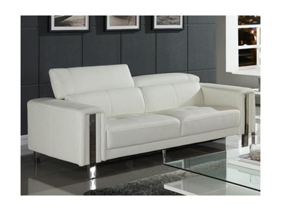 Vente-unique, Sofa 3Sitzer MAROUA Sofa 3Sitzer MAROUA, Vente-unique - Sofa 3Sitzer MAROUA, One Size, Weiss