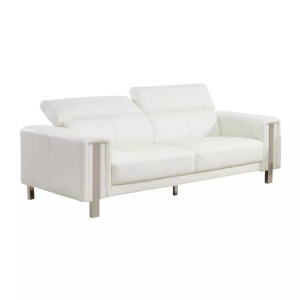Vente-unique, Sofa 3Sitzer MAROUA Sofa 3Sitzer MAROUA, Vente-unique - Sofa 3Sitzer MAROUA, One Size, Weiss