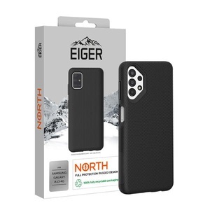 EIGER, Eiger - Samsung Galaxy A13 North Case Premium Hybrid Schutzhülle (EGCA00366) - Schwarz, Eiger Samsung Galaxy A13 4G North Cover Schwarz