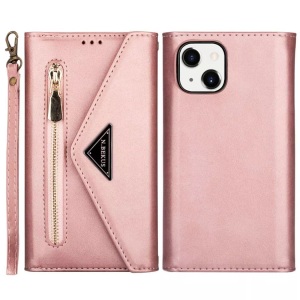 Cover-Discount, iPhone 14 - Brieftaschen Hülle, Apple - iPhone 14 Brieftaschen Hülle, Weiss Bunt