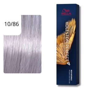 Wella Professionals, Wella Professionals Color Kolestone Perfect ME+ RICH NATURALS 10/86 hell-lichtblond perl-violett 60ml, Wella Koleston Perfect Me+ Pure Naturals Haarfarbe 60 ml Rich Naturals Haarfarbe: 10/86 hell-lichtblond perl-violett