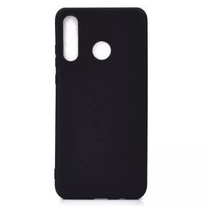 Cover-Discount, Huawei P30 Lite - Matte Silikon Gummi Hülle, Cover-Discount - Huawei P30 Lite Matte Silikon Gummi Hülle Schwarz, Weiss