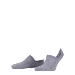Falke, FALKE Füßlinge Cool Kick (1 Paar), Falke - Cool Kick Invisible Füsslinge, für Damen, Grau, Größe 35-36