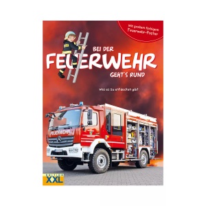 undefined, Bei der Feuerwehr geht's rund, XXL, Unsere Neuheiten, Bei der Feuerwehr geht's rund inkl. Poster, Produkte & Wohnen