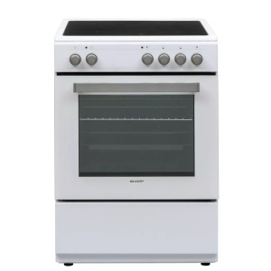 Sharp, Kochherd SHARP Glaskeramik - KF76N022W-DE, SHARP - Kf-76vno22w-de, Kf-76vno22w-de
