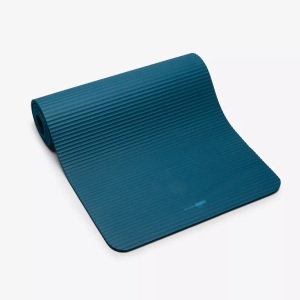 DOMYOS, DOMYOS - Pilatesmatte CONFORT, One Size, Blau, DOMYOS - Pilatesmatte CONFORT, One Size, Blau