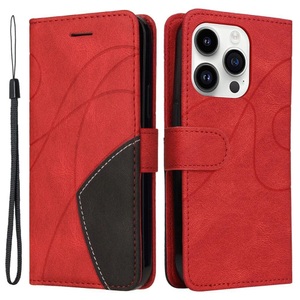 Cover-Discount, iPhone 15 Pro - Dual-color Etui Hülle, Cover-Discount - iPhone 15 Pro Dual-color Etui Hülle, Weiss Bunt