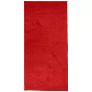 vidaXL, vidaXL Teppich OVIEDO Kurzflor Rot 100x200 cm