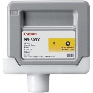 Canon, Canon Tintenpatrone PFI-303Y Original Gelb 2961B001 Druckerpatrone, Canon Tintenpatrone, gelb, PFI-303Y, 2961B001, (330 ml)