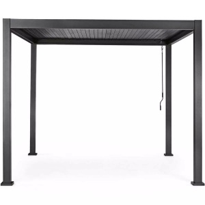 mutoni Garten Deluxe, Pergola Pacific 300x300 anthrazit, Pergola Pacific 300x300 anthrazit