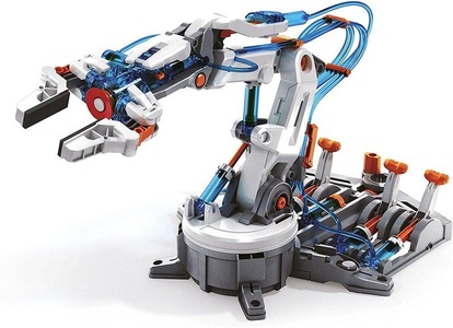 Buki, Buki Experimentierkasten Hydraulischer, BUKI Hydraulischer Roboter-Arm, ab 10 Jahren schwarz