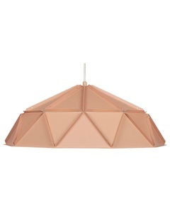 Beliani, Beliani Pendelleuchte rosa SENIA, 