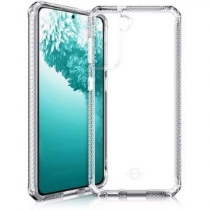 Samsung, ITSkins - Samsung Galaxy S21+ Plus 5G Spectrum Clear Antimikrobielle Schutz Gummi Hülle (Fallschutz 3 Meter) - Transparent, ITSKINS - Hülle Spectrum Clear Samsung S21 Plus 5G, Transparent
