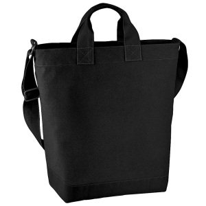 BagBase, Bagbase - ShoppingTasche Einkaufstasche mit Schulterriemen, 15 Liter (2 StückPackung), One Size, Schwarz, Bagbase - ShoppingTasche Einkaufstasche mit Schulterriemen, 15 Liter (2 StückPackung), One Size, Schwarz