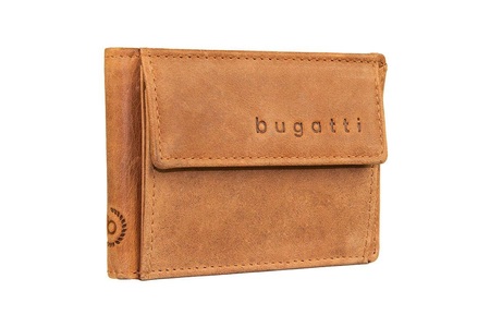 Bugatti, bugatti Geldbörse »VOLO«, Bugatti - Volo Scheintasche mini, wallet cognac, für Damen, Größe ONESIZE