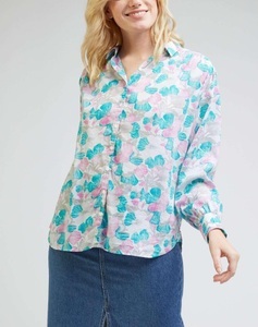 LEE, Blusen Femme Shirt Damen Taubengrau S, Lee - Blusen Femme Shirt, für Damen, Taubengrau, Größe S
