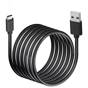 Apple, Apple - Motorola USB / USB-C Kabel Schwarz 1m, Schwarz, One Size