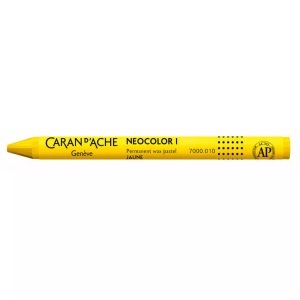 Caran d'ache, CARAN D'ACHE Wachsmalstift Neocolor 1 7000.010 gelb, Caran d'Ache Wachsmalstift, Neocolor 1, gelb, 7000.010