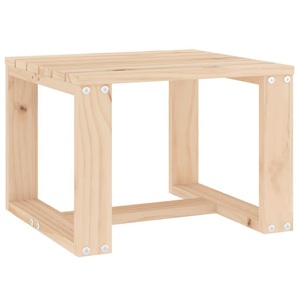 vidaXL, vidaXL Garten-Beistelltisch 40x38x28,5 cm Massivholz Kiefer, vidaXL Garten-Beistelltisch 40x38x28,5 cm Massivholz Kiefer