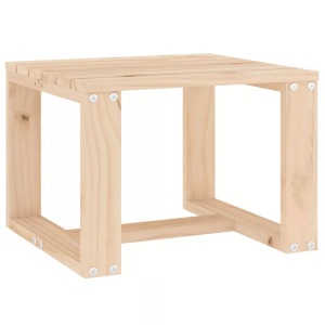 vidaXL, vidaXL Garten-Beistelltisch 40x38x28,5 cm Massivholz Kiefer, vidaXL Garten-Beistelltisch 40x38x28,5 cm Massivholz Kiefer
