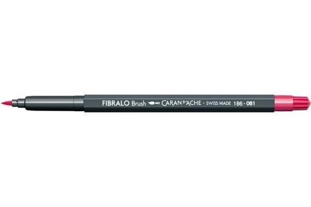 Caran d'ache, CARAN D'ACHE Classic Fibralo Brush 186.081 rosa, Caran d'Ache Classic Fibralo Brush, rosa, 186.081