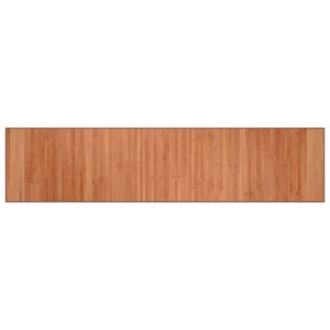 vidaXL, vidaXL Teppich Rechteckig Braun 70x300 cm Bambus, vidaXL Teppich Rechteckig Braun 70x300 cm Bambus