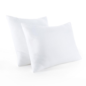 LA REDOUTE INTERIEURS, Festes Kissen Festes Kissen, La Redoute Intérieurs - Festes Kopfkissen Essentiel, 65x65cm, Weiss