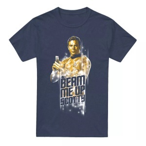 Star Trek, Star Trek - Beam Me Up TShirt, für Damen, Marine, Größe XXL, Star Trek - Beam Me Up TShirt, für Damen, Marine, Größe XXL