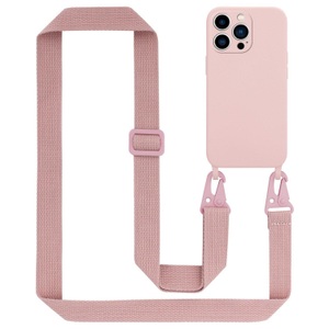 Apple, Handy Kette für iPhone 14 PRO Silikon Schutzhülle, Apple - Handy Kette für iPhone 14 PRO Silikon Schutzhülle, Rosa