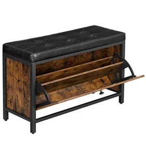 Vasagle, VASAGLE Schuhschrank »80 x 51 cm, Braun«, VASAGLE Schuhschrank »80 x 51 cm, Braun«