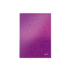 Leitz, LEITZ Notizbuch WOW A4 46261062 kariert, 90g violett, Leitz Notizbuch WOW, A4, kariert, violett, 90g, 4626-10-62