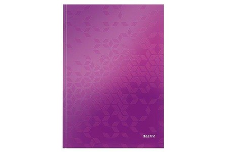 Leitz, LEITZ Notizbuch WOW A4 46261062 kariert, 90g violett, Leitz Notizbuch WOW, A4, kariert, violett, 90g, 4626-10-62