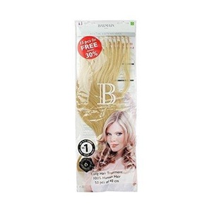 Balmain, Balmain Fill-In Extensions Value Pack Natural Straight, BALMAIN - Value Pack 25/27 Natural Straight 40cm seligolbl/mibeibl 50Echt.Fill-In, One Size, golden