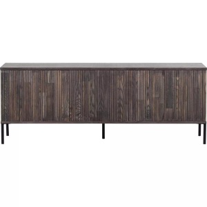 mutoni living, TV-Lowboard New Gravure Esche espresso 150, TV-Lowboard New Gravure Esche espresso 150