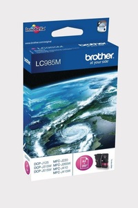 Brother, Brother Lc-985M magenta Tintenpatrone, Brother Tintenpatrone, rot, LC-985M, (260 Seiten)