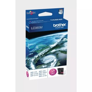 Brother, Brother Lc-985M magenta Tintenpatrone, Brother Tintenpatrone, rot, LC-985M, (260 Seiten)