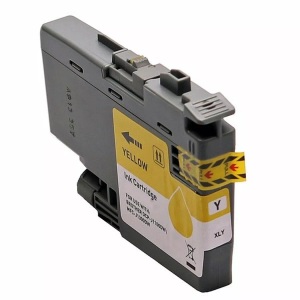 Peach, Peach Tintenpatrone gelb kompatibel zu Brother LC-3235XLY, Peach B3235 XLY Druckerpatrone XL ye ersetzt Brother LC-3235XLY für z.B. Brother DCPJ 1100 DW, Brother MFCJ 1300 DW