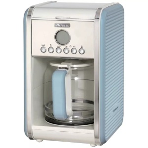 Ariete, Ariete Vintage Line Filterkaffeemaschine blau, Ariete Vintage Line Filterkaffeemaschine blau