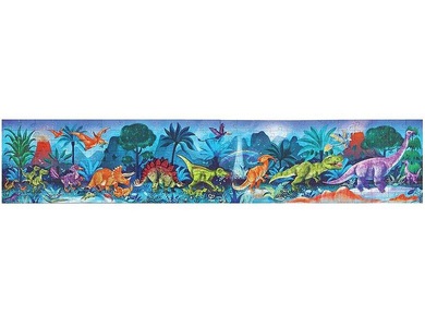 undefined, Hape Puzzle Dinosaurier, Panorama-Puzzle DINOSAURIER 210-teilig
