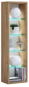 VCM, Holz CD DVD Standregal Bücherregal Aufbewahrung Deko Regal Glas Rasato L Holz CD DVD Standregal Bücherregal Aufbewahrung Deko Regal Glas Rasato L, VCM - Holz CD DVD Regal | Bücherregal Aufbewahrung Maße H. 77 x B. 21 T. 14 cm Standregal Rasato L, One Size, Bronze